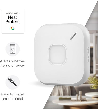 First Alert SC5 Hardwire Smart Smoke & Carbon Monoxide Alarm, SMCO600NV-AC, 1-Pack