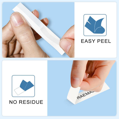 TZe TZ Tape 12mm 0.47 Laminated White Replacement for Brother P Touch TZe-231 TZC-231 P Touch Label Tape Refill Work for Brother P-Touch Label Maker PT-D210 PT-D220 PT-H110 PT-D600 PT-D400, 8m 26.2ft