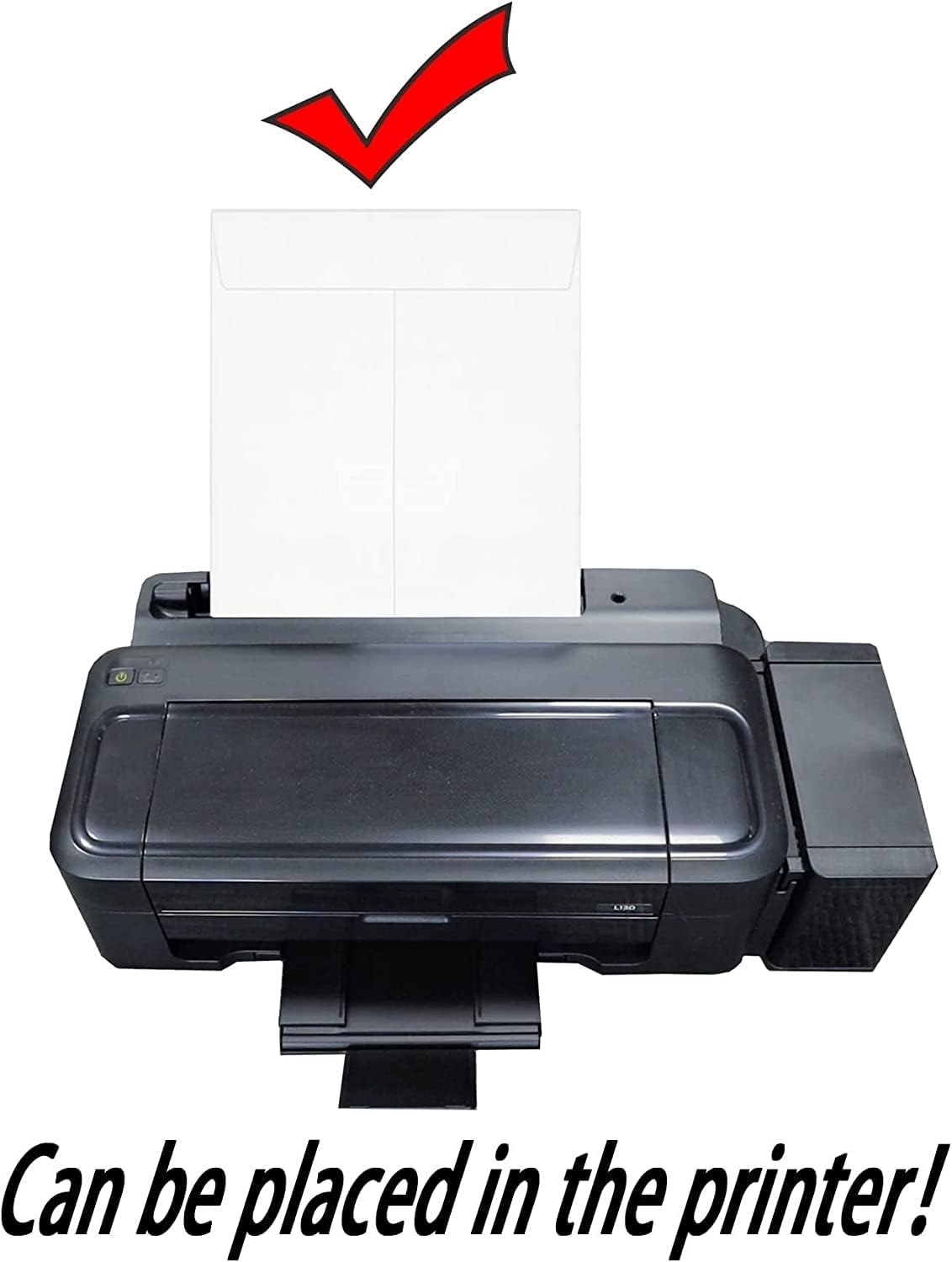 120 PCS 6x9 inches Security Catalog Envelopes Printable Self Seal Envelopes, Anti Tear White Envelopes for Invitation Cards, Pictures, Photos, Documents