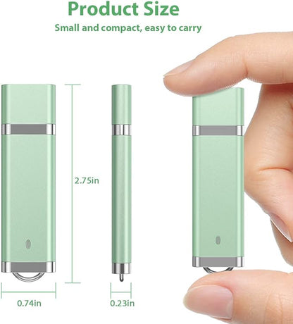 Aiibe 2GB 2G USB Flash Drive 5 Pack USB 2.0 Memory Stick Thumb Drives 2GB (5 Mixed Colors: Blue Green Yellow Pink Purple)