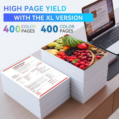 LC3013XL Ink Cartridges BK/C/M/Y 5 Pack High Yield Replacement for Brother LC3011 LC3013XL Compatible with MFC-J491DW MFC-J497DW MFC-J895DW MFC-J690DW Printer