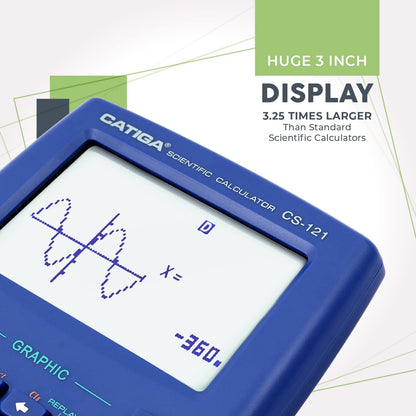Scientific Calculator with Graphic Functions - Multiple Modes with Intuitive Interface - Perfect for Beginner and Advanced Courses, High School or College