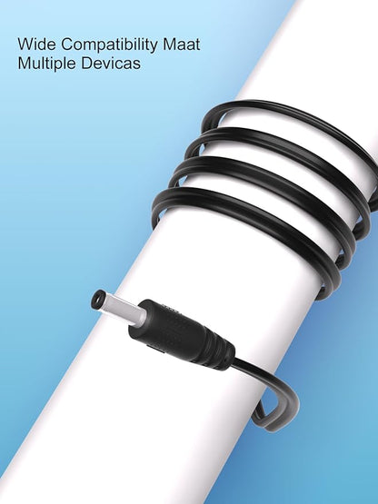 12V AC Power Cord Compatible with WD Western Digital My Book Essential External Hard Drive HDD 2TB 4TB 1TB 3TB WD My Cloud, Seagate Hard Drive,Seagate Freeagent Goflex Power Supply