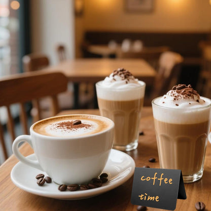 20 Pack Mini Chalkboard Signs Food Labels for Party Buffet, Reusable Small Chalk Boards for Birthday Bakery Wedding Table Signs Food Tags Place Cards with 12 Markers, 32 Blackboard Stickers