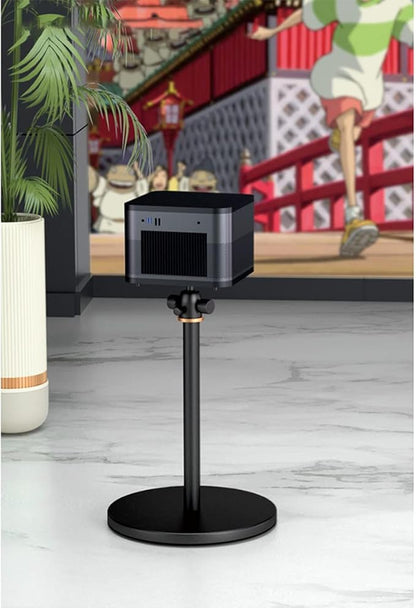 Projector Stand, Universal Projector Mount, 360° Rotatable, Height Adjustable, Projector Ceiling Mount Compatible with Video Projector Vlog DVR Camera for Home Office