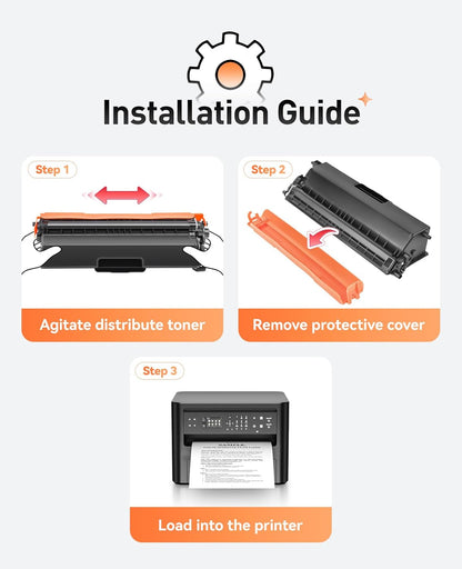 TN436 Toner Cartridge 4-Pack Compatible Replacement for Brother TN-436 TN433 TN431 MFC-L8900CDW MFC-L8690CDW HL-L8360CDW HL-L8260CDW MFC-L8610CDW MFC-L8905CDW MFC-L9570CDW HL-L8360CDWT Printer Set Ink