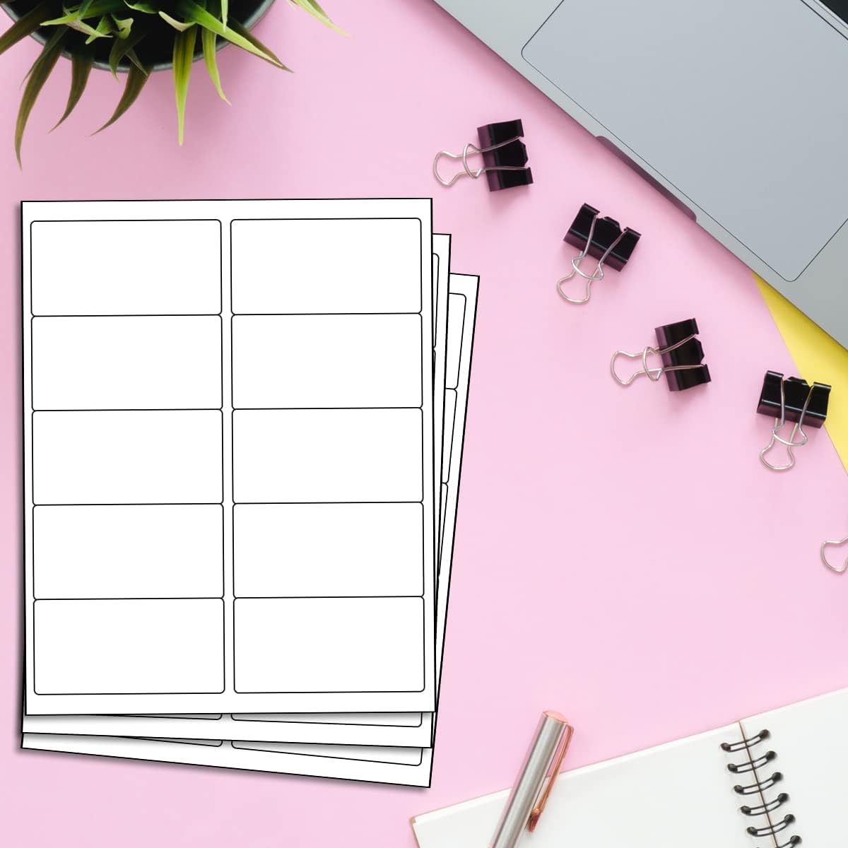 BESTEASY 10-UP Address Labels,/Address Mailing Labels 8000 Sheets Shipping Sticker Labels Compatible Laser/Ink Jet Shipping Labels(80000 Labels)