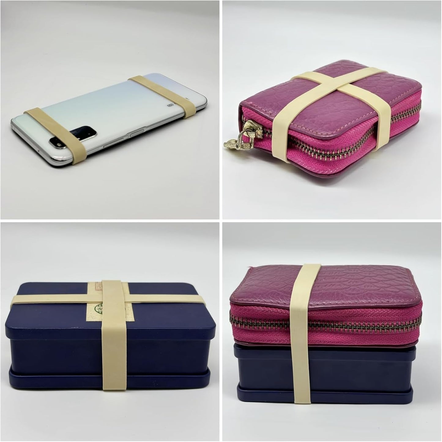 3-1/2" x 1/2'' - Size #84 - Rubber Band Depot - Wide Bands - Everyday Rubber Bands, Business Bands - Approximately 160 Per Bag - 1 Pound Bag