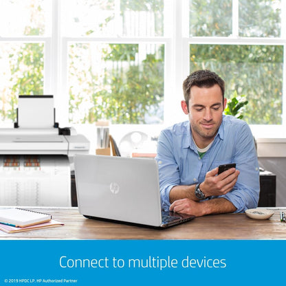 HP DesignJet T650 Large Format 24-inch Plotter Printer, Includes 2-Year Onsite Warranty Support (5HB08T) - New Model