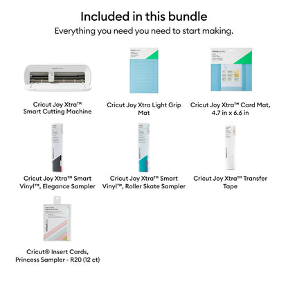 Cricut Joy Xtra Smart Cutting Machine | Ultimate Starter Bundle