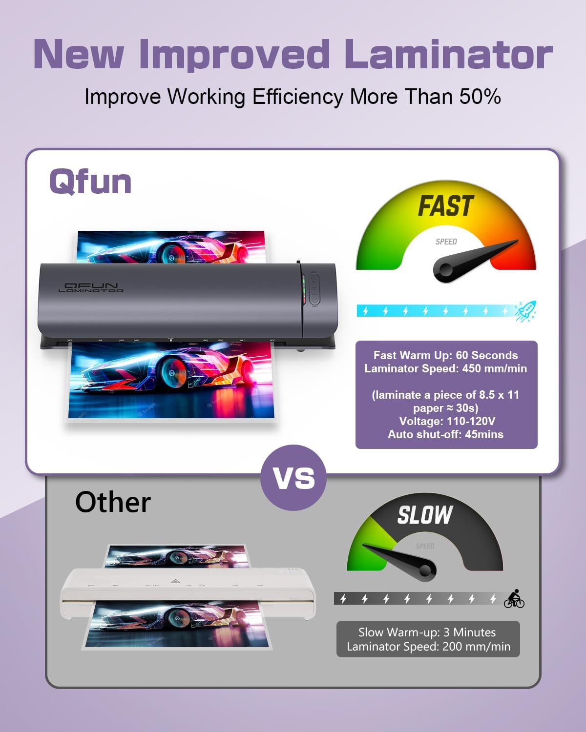 Office Presentation Laminator Machine 11x17 with Laminating Sheet A3/A4/A5, 3/5 Mil Thermal Cold Laminating Machine 13 inch Wide, 60s Warm-Up Office Presentation Laminator Machine (Gray)