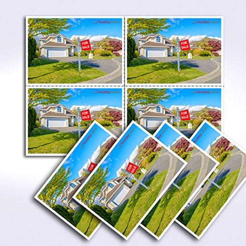 Laser and Inkjet Printer Postcards 4 up Per Page, White 5000 Cards (1250 Sheets) Same Size As Avery 05689 - Avery 08387