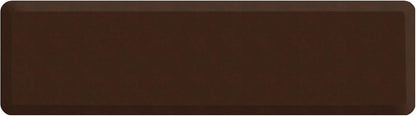 GelPro Anti Fatigue Nonslip Mat: Hard Floor Utility Mats for Garage, Patio and Kitchen - 20" x 72" x .5" - Leather Grain Truffle