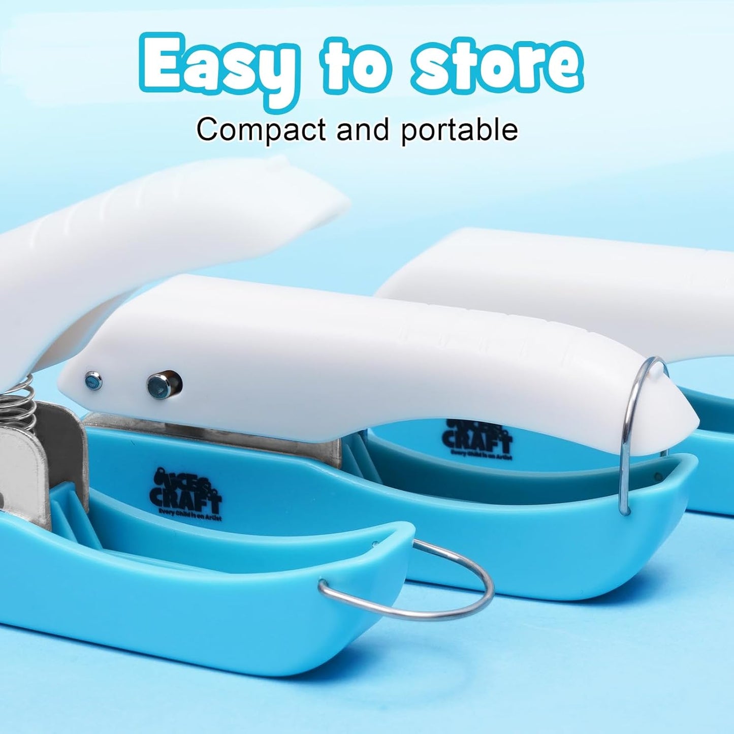 UCEC Star Hole Punch 1/4 Inch Single Puncher, Paper Punches for Crafting, Mini Hole Puncher for DIY Scrapbook Tool, Crafts, Foldable Save Storage Space Small Star Shaped Hole Punch (2 Pack)