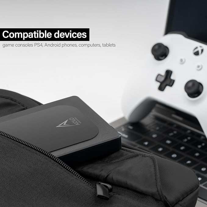 1.5TB External Hard Drive Ultra Slim Portable HDD-USB 3.0 for PC, Mac, Laptop, PS4, Xbox one,Xbox 360