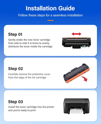 B205 B210 B215 High-Yield Toner Cartridge Black 2-Pack Replacement for Xerox 106R04346 106R04347 Toner Compatible with Xerox B210 B205 B215 B210DNI B205NI B215DNI Laser Printer Ink All-in-One Copier