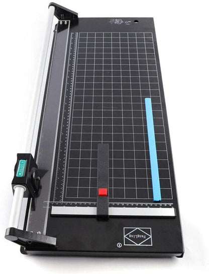24Inch Rotary Trimmer Paper Cutter,Manual Paper Cutters Trimmers Photo Paper Cutter with Automatic Paper Weighting,Self-Sharpening for Craft Paper, Card Stock and Office Paper