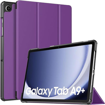 TiMOVO Case for Samsung Galaxy Tab A9+/A9 Plus 11 Inch 2023, Slim Lightweight Stand Hard Back Shell Protective Cover for Galaxy Tab A9+ Tablet SM-X210/X216/X218, Auto Wake/Sleep, Deep Purple