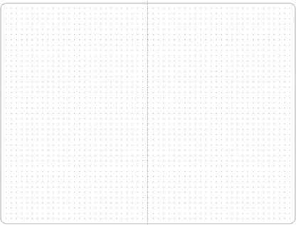 12 Pack Colorful Dot Grid Notebook Journals Bulk with Thick Paper, 60 Pages, 8.3x5.5 inch, A5 Size, Writing Subject Notebooks Planner for Student Travelers Office, Travel Journal Set
