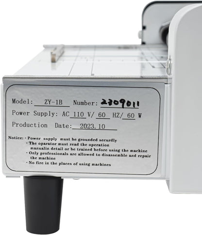 A3 Booklet Maker, 2-in-1 Binding and Folding Machine, 200-300Books/h Manual Paper Folder & Stitcher, 5.83 * 8.27 in-11.69 * 16.54 in