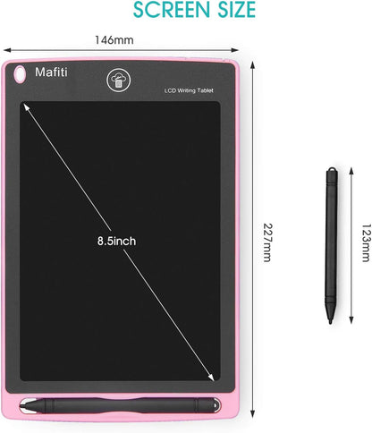 Mafiti 3 Pack LCD Writing Tablet 8.5 Inch Electronic Drawing Pads Doodle Board Travel Toys for Kids Portable Ewriter Gifts for Boys Girls 3 4 5 6 Year Old