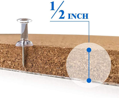 Corksidol Cork Tiles 12"x12" - 1/2" Thick -Bulletin Board-Cork Board- Ultra Strong Self Adhesive Backing for Floor/Wall/DIY-5 Pack