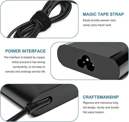 90W Laptop USB C Charger Fit for HP Envy x360 EliteBook 1040 G4 ZBook x2 G4 Spectre x360 15-bl075nr 2VY99EA 2PN61EA L45440-001 4.5A AC Adapter Type C Charger