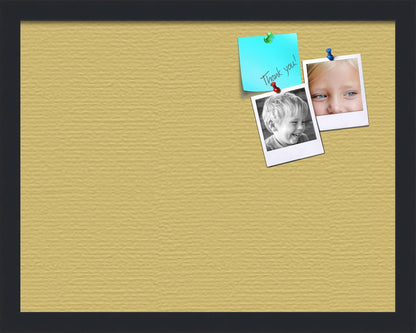 PinPix 18x14 Inch Cork Bulletin Board. This Decorative Framed Pin Board Comes with Honey Pastel Design and a Satin Black Frame. Ideal for Home Office Decor or Message Board (PinPix-1810)