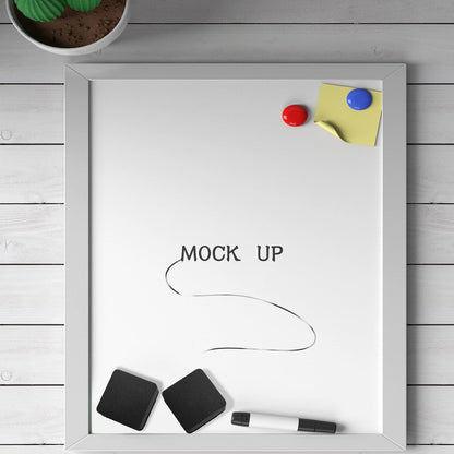 Dry Erase Erasers, 48 Pack Magnetic Whiteboard & Chalkboard Cleansers, Small Magnetic Erasers (Black)