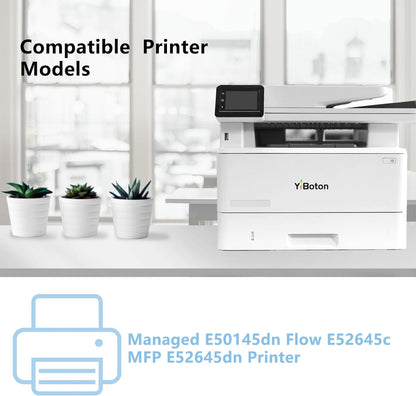 High Capacity W9008 W9008MC Black Toner Cartridge Compatible for HP W9008MC Managed E50145dn Flow MFP E52645c MFP E52645dn Priners (25,000 Pages)