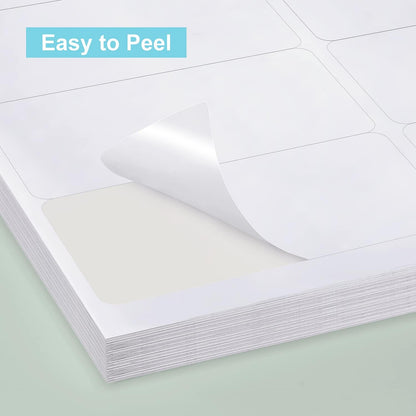 Methdic Shipping Labels 2"×4" 300 Labels Sticker Paper for Laser/Ink Jet Printer Mailing Labels 8.5"*11" White 10 per Sheet