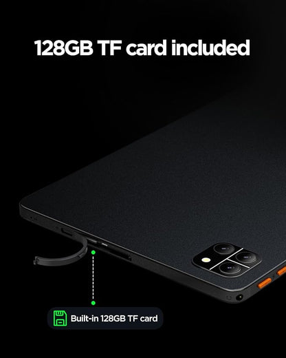 Android Tablet, 10.1 inch Android 15 Tablet with Octa-core Processor, 12GB RAM 192GB ROM (Expandable up to 2TB), 800x1280 IPS Display, WiFi 6 & Bluetooth, Dual Speakers, 5MP+8MP Camera, 6000mAh