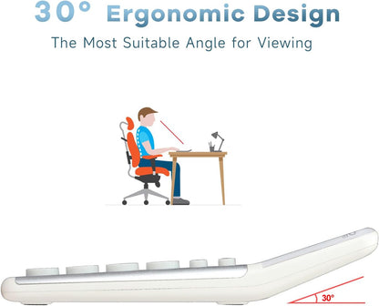 OSALO Desktop Calculators VAT Tax Function Large Display Big Buttons 12 Digit Big Desk Calculator for Home and Office (OS-8812T Large Calculator)