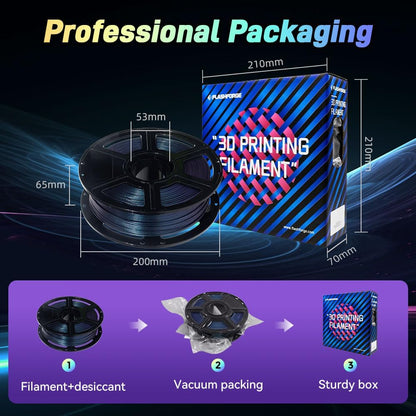 FLASHFORGE Chameleon Rapid PLA Filament 1.75mm Burnt Titanium, PLA Color Shift High Flow Speedy 3D Printer Filament, Max 500mm/s Fast Printing, Display Shimmering Effects from Various Angles and Light