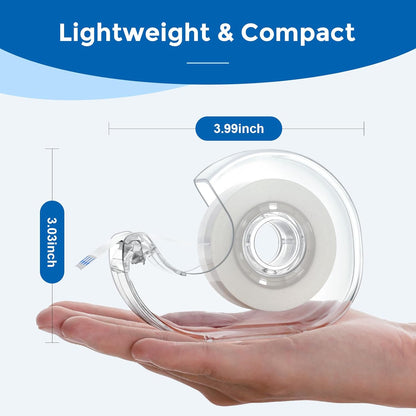 ALSISK Transparent Tape with Dispenser and Refills,Clear Tape for Home,School and Office Supplies,0.7x1000 Inch, 8 Pack