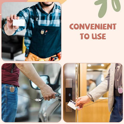 6 Color 102 Pcs Retractable Badge Holder with Carabiner Clips and Key Ring ID Badge Holder Retractable Clip Bulk for Office Worker Doctor Nurse Employee School Students Gifts