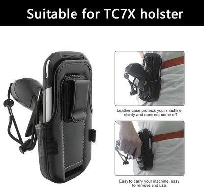 Trigger Handle for Zebra Symbol TC70 TC72 TC75 TC77 TC70x TC75x Handheld Barcode Scanner Mobile Computer - P/N: TRG-TC7X-SNP1-02 TRG-TC7X-SNP1-01 Secure Snap-On Design