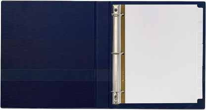 Avery 8-Tab Binder Dividers, Write & Erase White Big Tabs, 48 Sets (23078)