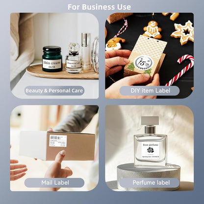 NIIMBOT B1 Label Maker with Tapes, 2 Inch Portable Thermal Label Printer for Home School Office Small Business, Address, Bakery, Crafts, Retail, Support Smartphones & PC，Dark Blue