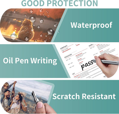 Laminating Sheets - 3Mil 1000 Pack Thermal Laminating Pouches, 9"x11.5" Clear Laminate Sheets for Schedules, Menus, Certificates, Art Drawings, Round Corner