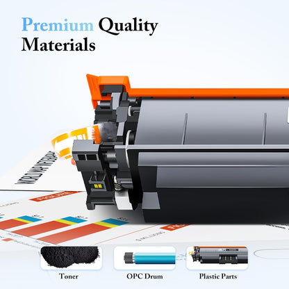 LxTek 210A 210X Toner Cartridges 4 Pack (with Chip) Replacement for HP 210A 210X W2100A W2100X Compatible with HP Color Laserjet Pro MFP 4301fdw 4301fdn Pro 4201dw 4201dn Series Printer (BCYM)