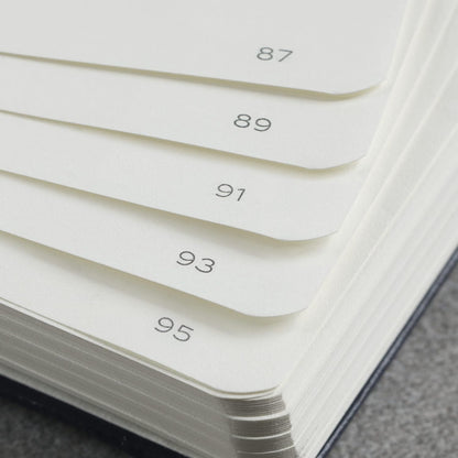 LEUCHTTURM1917 - Notebook Hardcover Medium A5-251 Numbered Pages for Writing and Journaling (Ink, Ruled)