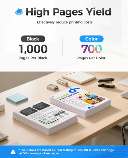 116A Toner Cartridge Set 4-Pack High Yield Replacement for HP 116A W2060A W2061A W2062A W2063A Compatible for HP Color Laser MFP 178nw 178nwg 179fnw 179fwg 150a 150nw Printer Black Cyan Yellow Magenta