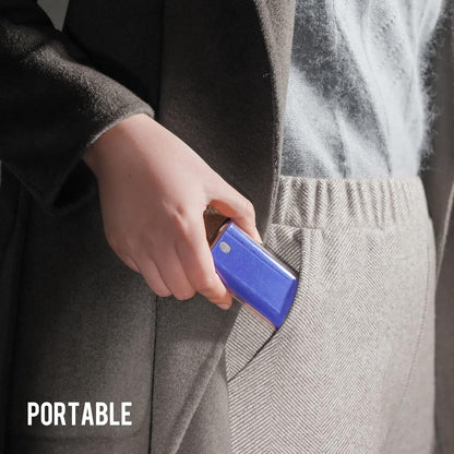 CLICK CLEAN Touchscreen Mist Cleaner, Screen Cleaner, All in One Screen Cleaner Spray with Microfiber and Phone Stand for All Phones, Laptop and Tablet Screens (Dark Blue)