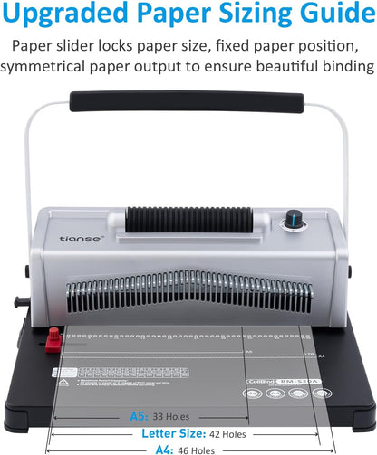 TIANSE Spiral Binding Machine