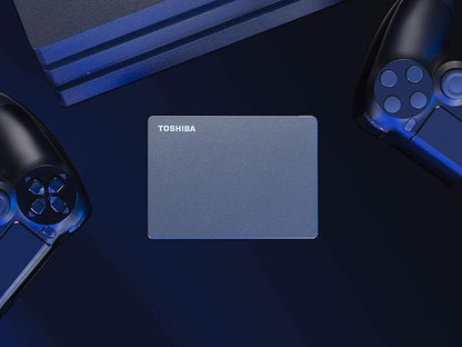Toshiba Canvio Gaming 4TB Portable External Hard Drive USB 3.0, Black for PlayStation, Xbox, PC & Mac - HDTX140XK3CA