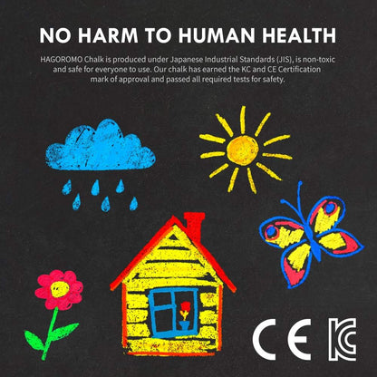 Hagoromo Fulltouch Color Chalk 1 Box [72 Pcs/Orange]