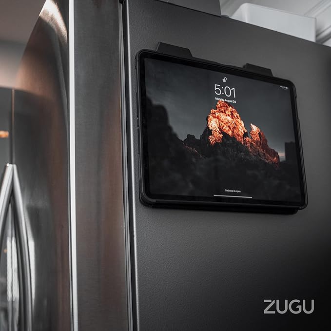 ZUGU CASE for 10.2 Inch iPad 7th / 8th / 9th Generation Case (2021/2020/2019), Protective, Thin, Sleek Design, Magnetic Stand, Sleep/Wake Cover, Magnetic Cover, Black