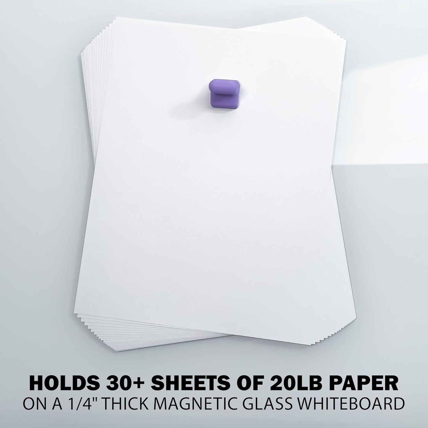 Glassboard Studio MiniPawn Magnet - Strong Neodymium Rare Earth Magnets for Fridge, Whiteboard, Locker & Magnetic Glassboards - Ideal for Crafting & Office Use - Strong Fridge Magnets (Steel Gray, 12)