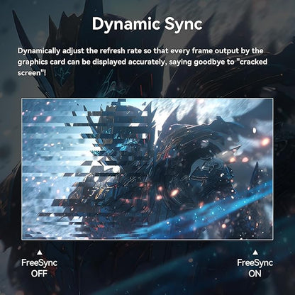 23.8 Inch FHD (1920 x 1080) Computer Monitor, VA Panel 180Hz Gaming Office Monitor,3000:1 Contrast Ratio, Adaptive-Sync Support (FreeSync Compatible), HDMI Ports (G25F180)